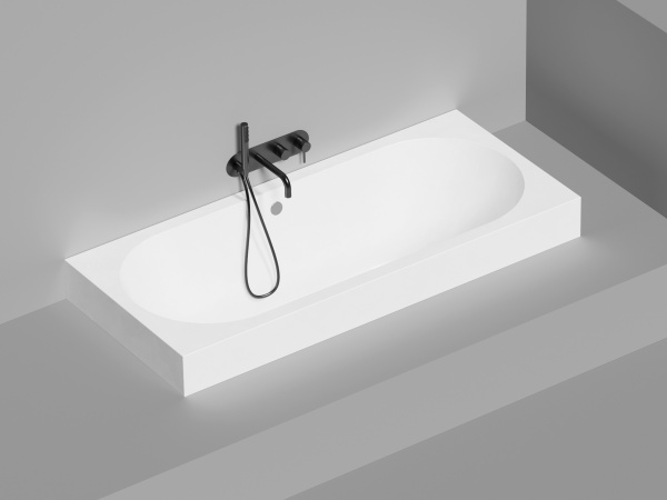 Ванна из литьевого мрамора Salini ORNELLA 170x75 103423MRF